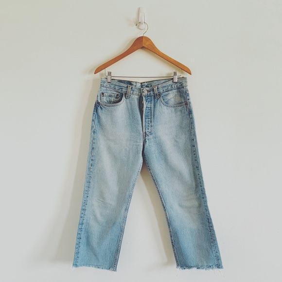 Levi’s Vintage Custom 501 W32 L30 (CROPPED) - Picture 2 of 8